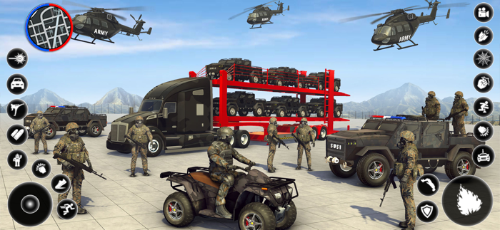 US Army Vehicle Transport Game