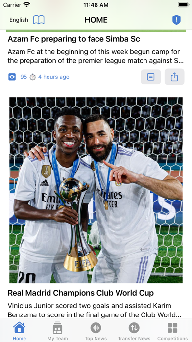 Shabiki NambaMoja Screenshot
