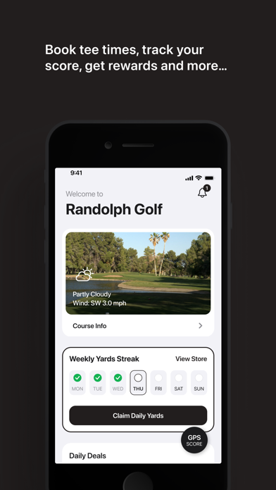 Randolph Golf Complex Screenshot