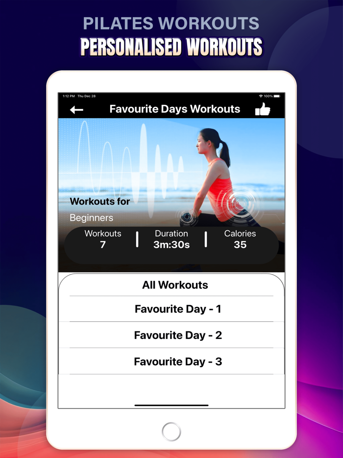 Pilates Fitness Yoga Workouts
