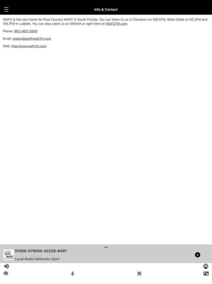 WAFC-FM Pure Country