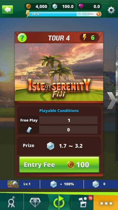 Crypto Golf Impact Screenshot