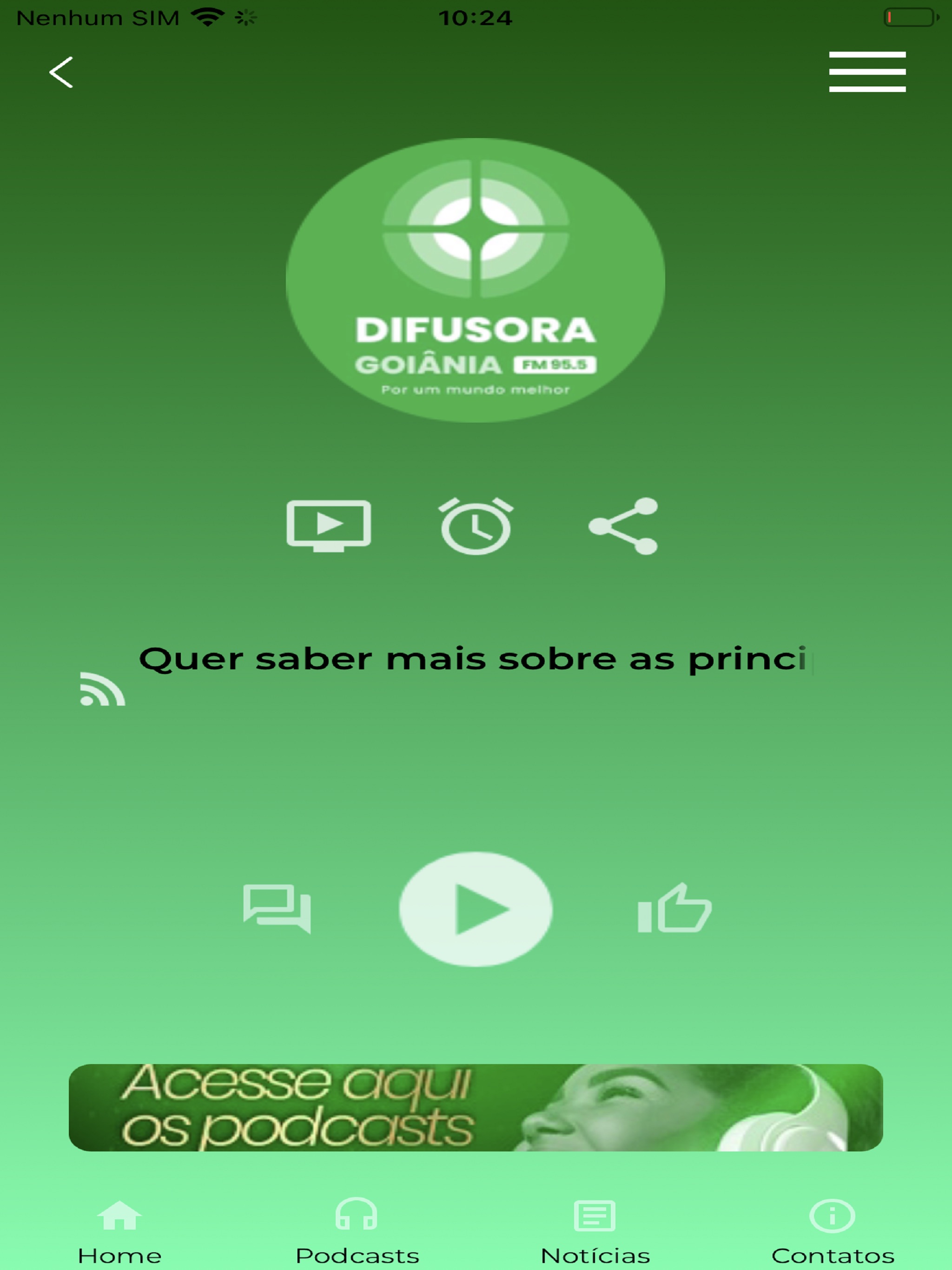 Rádio Difusora Goiâniaのおすすめ画像1