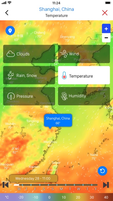 Weather forecast & NOAA Radar Screenshot
