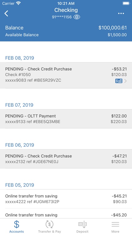 Pickens Savings & Loan Mobile screenshot-3