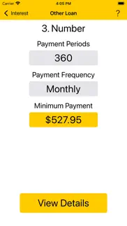 simple loan - calculator iphone screenshot 4