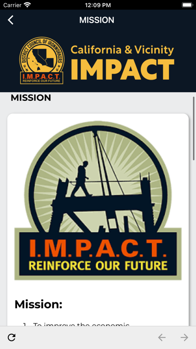 CA & Vicinity IMPACT Screenshot