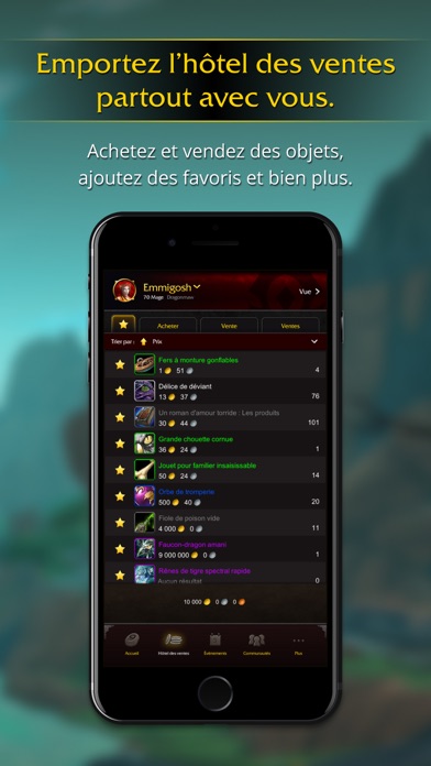 Screenshot #2 pour WoW Companion