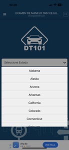EXAMEN DE MANEJO DMV EE.UU. screenshot #2 for iPhone