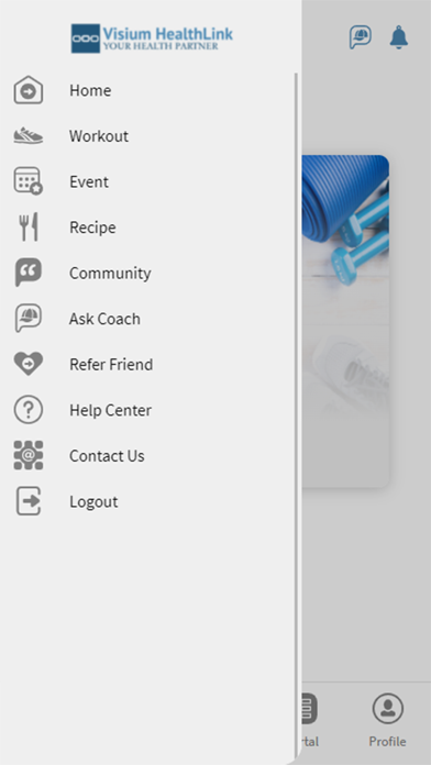 Visium HealthLink Screenshot