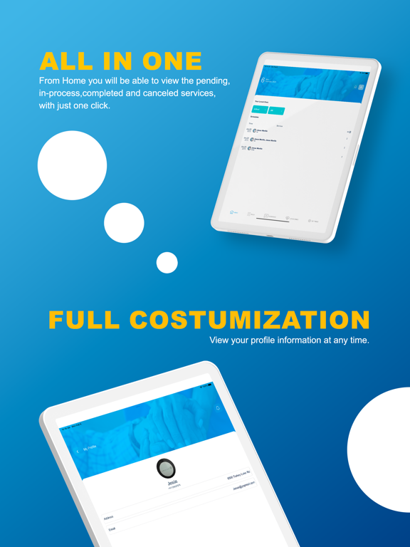 24/7 Nursing Care Client iPad screenshot 5 - Medical app