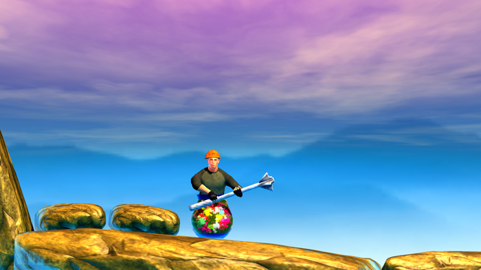 Pot Man Mountain Climbing Game