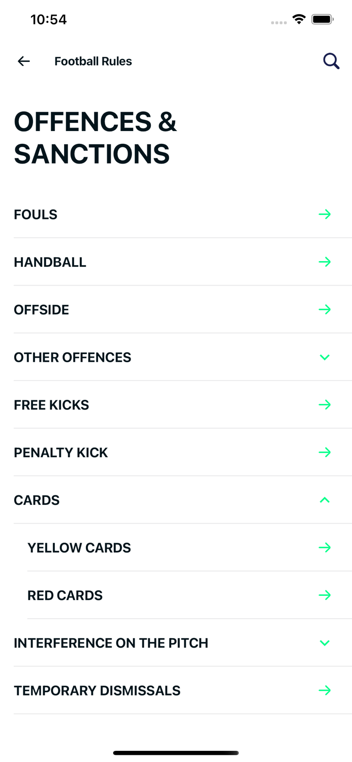 Football Rules by The IFAB