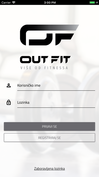 Out Fit fitnes Screenshot