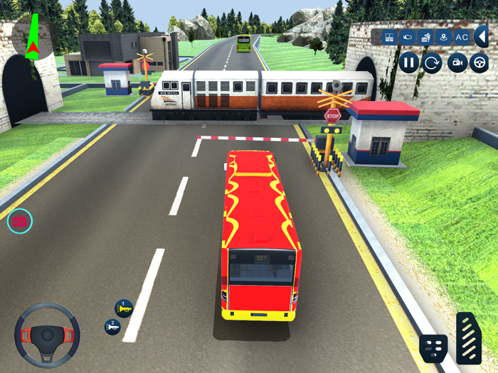 Highway Coach Bus Driving Sim