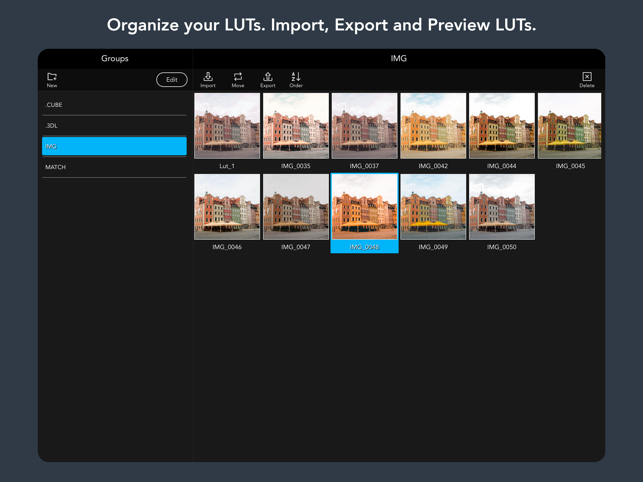 ‎VideoLUT - Color Grade Editor Screenshot