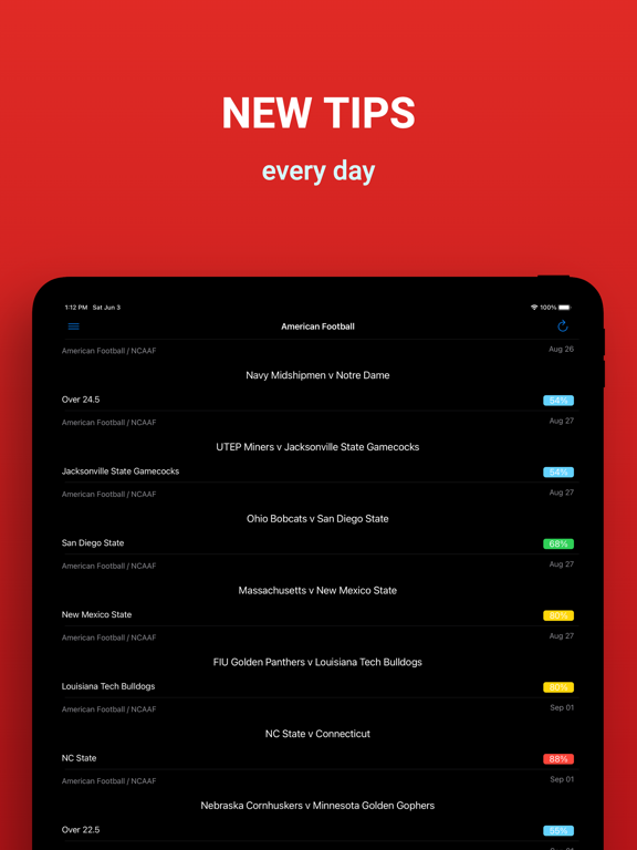 Screenshot #6 pour Fresh Football Tips