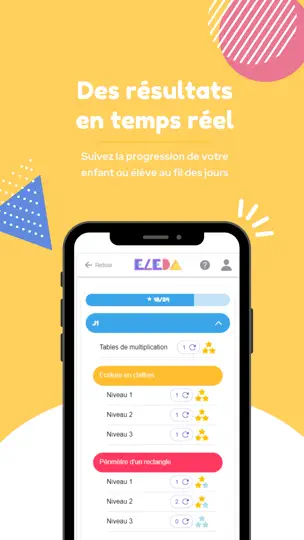Capture d'écran de Maths En Primaire - Eleda sur iPhone 7