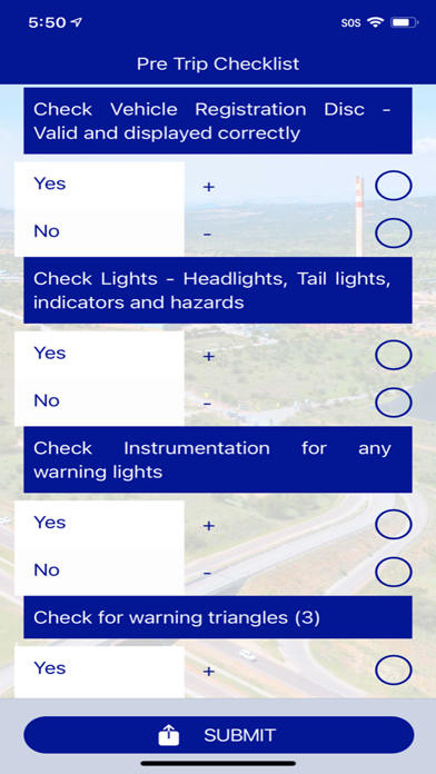 Anglo American Road Travel App Screenshot