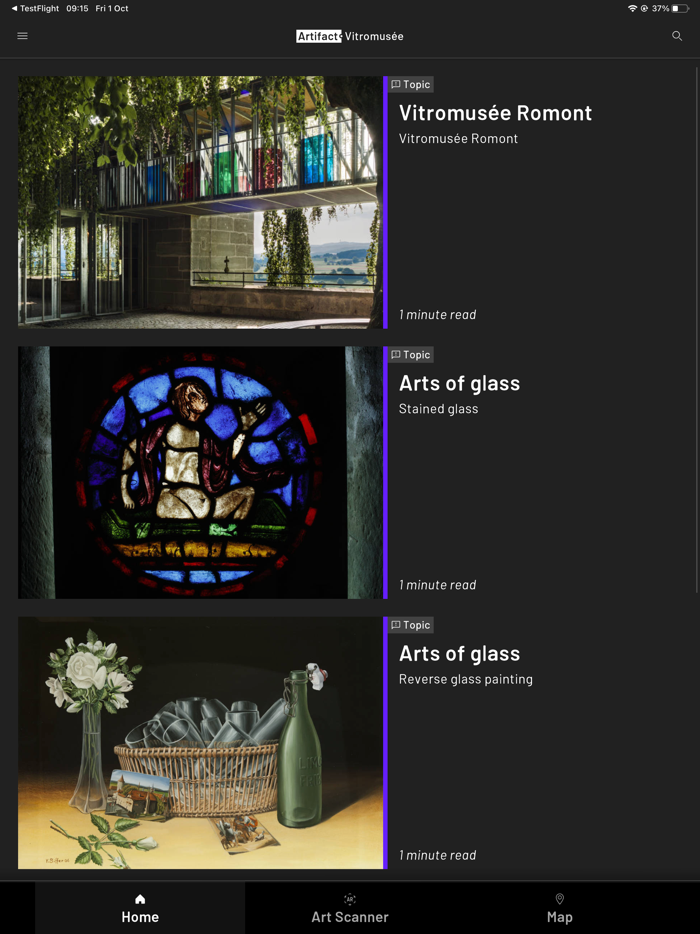 Artifact Vitromusée