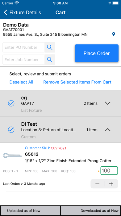 Fastenal FASTScan Screenshot