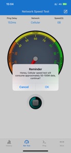 speed tester & net ping test screenshot #8 for iPhone