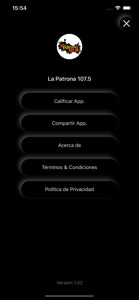 La Patrona 107.5 FM screenshot #3 for iPhone