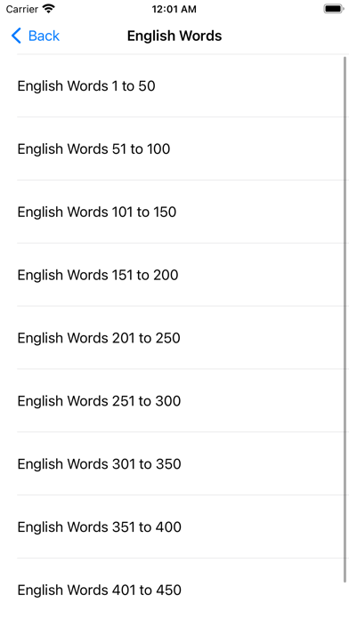 Spoken English through Hindi Screenshot