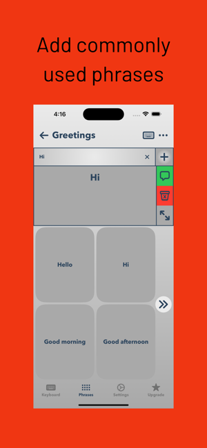 ‎SayIt! - easy AAC Screenshot