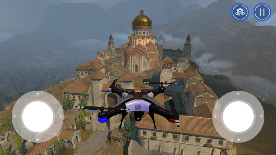 #1. Drone Simulator Realistic UAV (iOS) By: Ivana Kosorinova