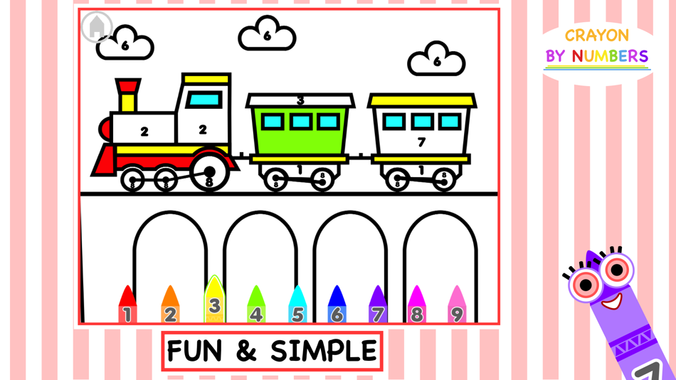 #3. Crayon By Numbers - Color Pics (iOS) 由: Simon Turner