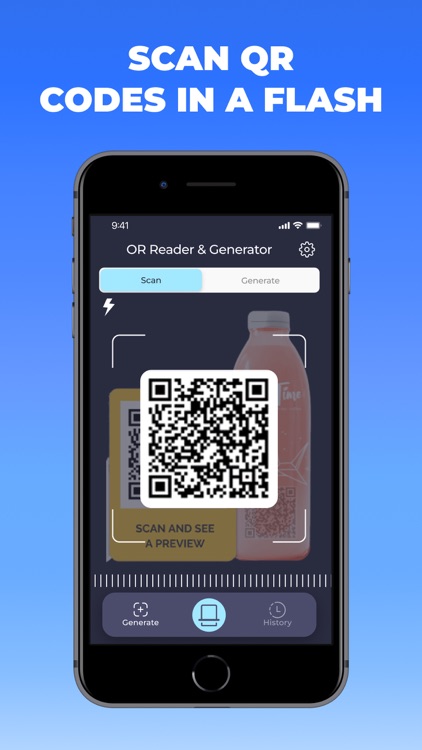 QR Code Generator & Scanner.