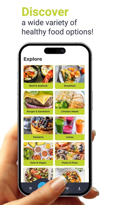 Fit Food Factory app Screenshot