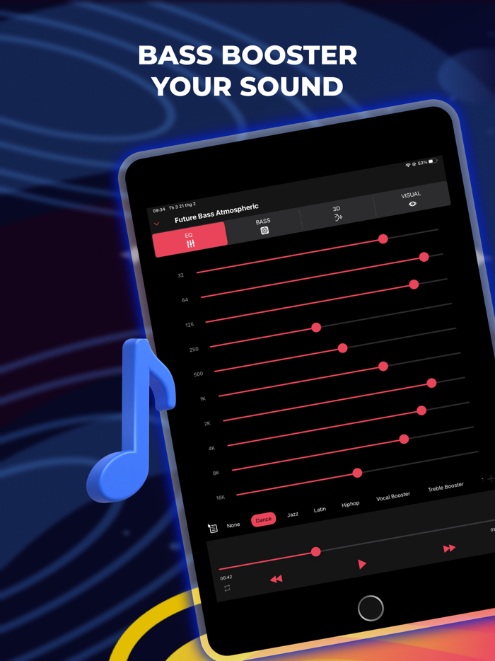 iEqualizer Bass Booster Amp