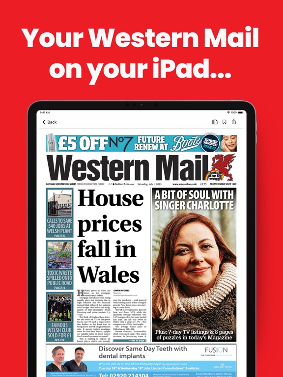 Western Mail Newspaperのおすすめ画像1