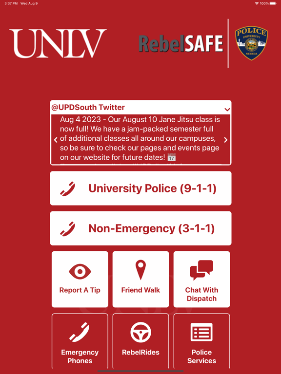 App screenshot