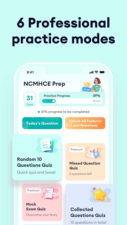 #6. NCMHCE Exam Prep 2025 (iOS) By: 秀娟 周