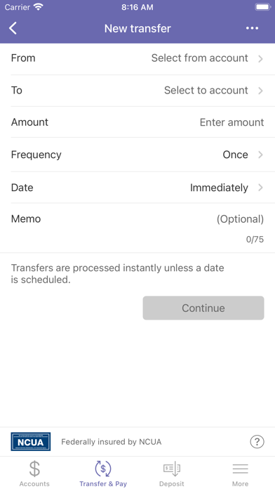 Hamilton Horizons FCU Screenshot