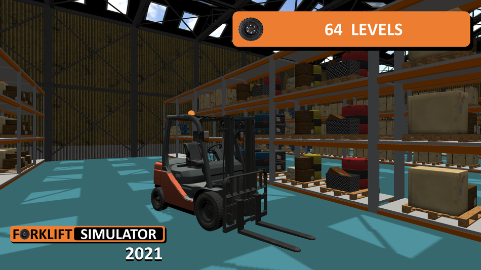 #3. Forklift Simulator 2021 (iOS) 由: Sacaci Florin