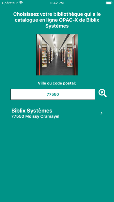 Biblix Mon Compte Screenshot