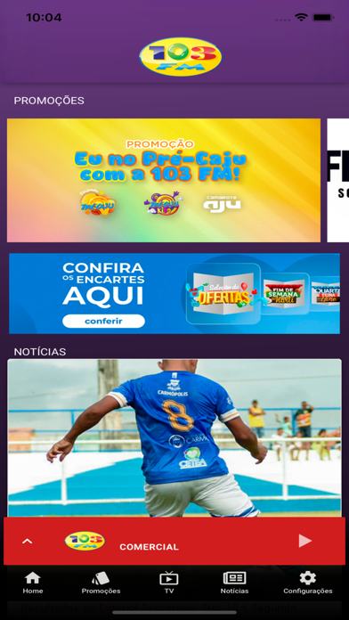 103 FM-Aracaju Screenshot