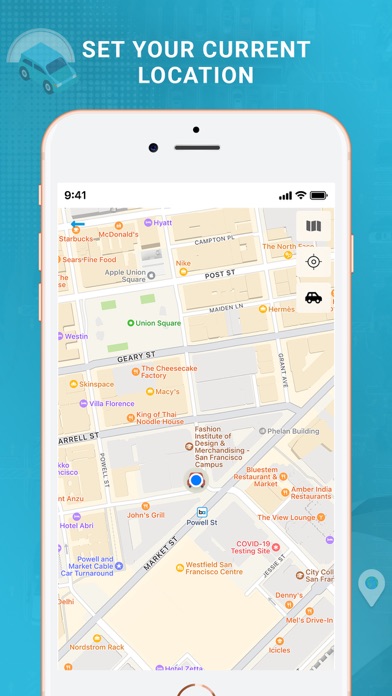 Find Parked Car Location Screenshot