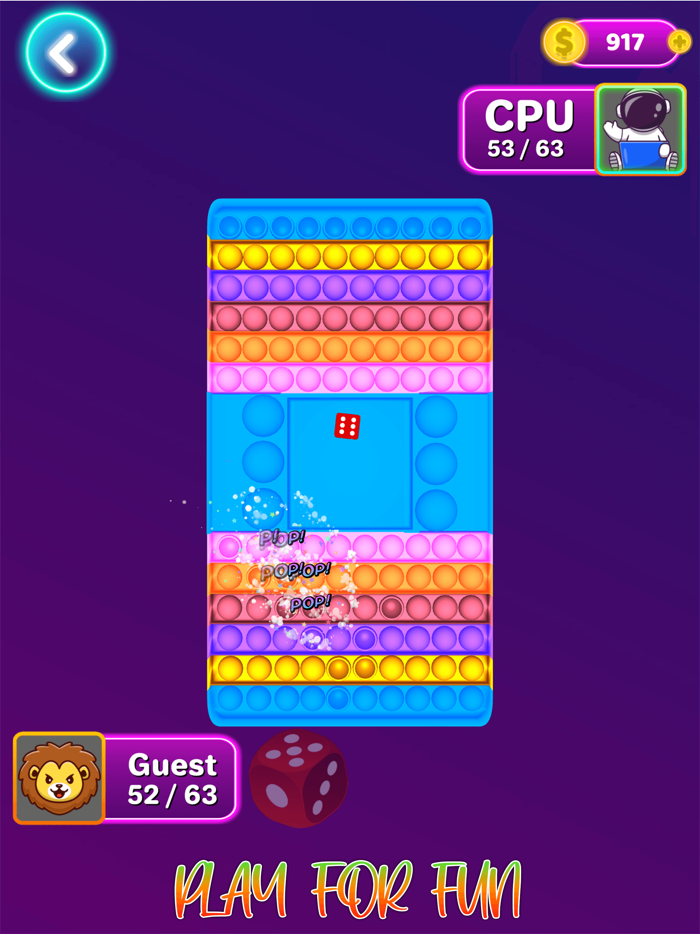 Pop It Glow Magic Fidget Toys