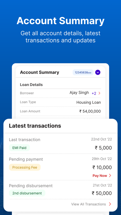 HDFC Bank Home Loans Screenshot