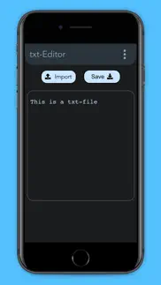 txt editor - text editor iphone screenshot 1