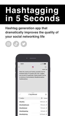 Game screenshot hashtagrab - hashtag generator mod apk