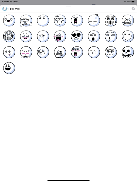 Screenshot #4 pour Pixel emoji - smiley stickers
