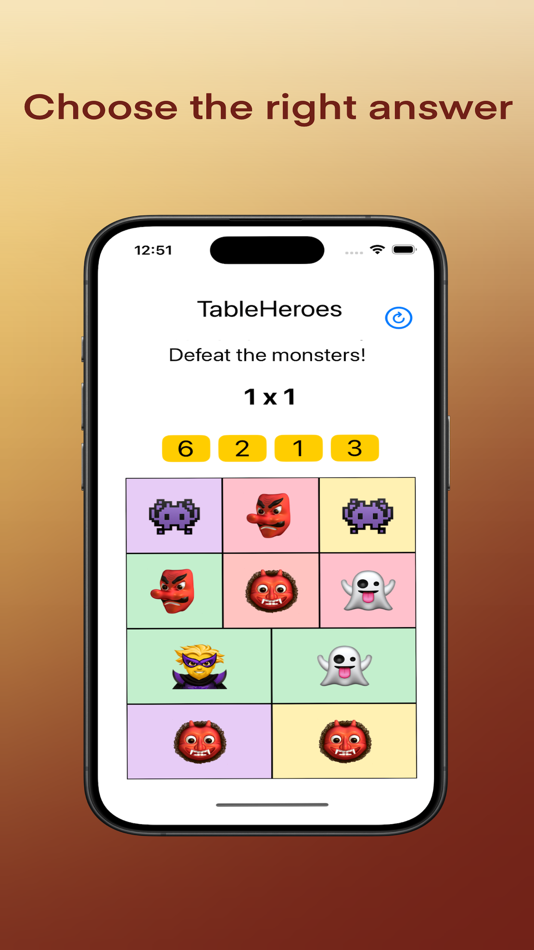 #1. Table Heroes (iOS) 由: Yvonne Mulder