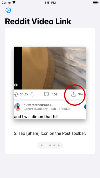 Screenshot #3 pour Direct Video Links for Reddit