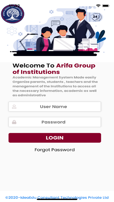 Arifa Group of Institutions Screenshot